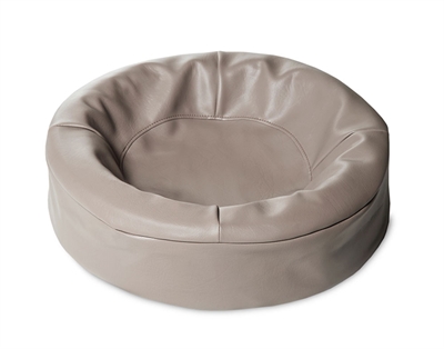 Bia Bed hondenmand Taupe rond 50 x 50 x 12 cm