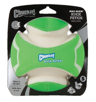 Chuckit max glow kick fetch glow in the dark