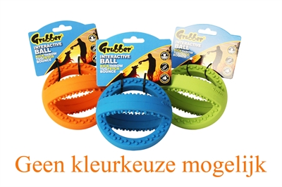 Happy Pet Grubber Interactieve Voetbal Mini Assorti 12,5 Cm