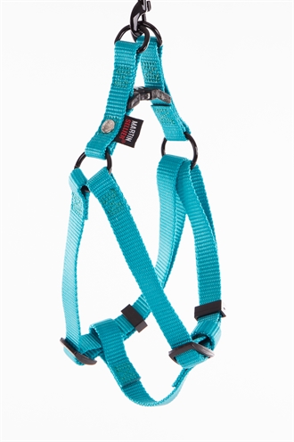 Martin sellier instap tuig nylon turquoise