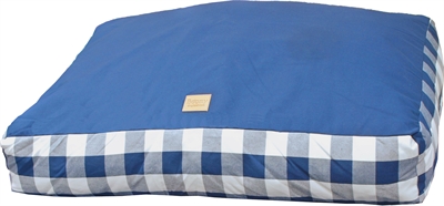 Boon hondenkussen comfort ruit blauw