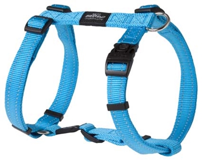 Rogz for Dogs Fanbelt Hondentuig Verstelbaar Turquoise 75 x 2 cm