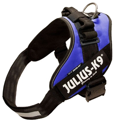 Julius K9 Power-Harnas/Tuig Nylon Blauw 91 x 5 cm