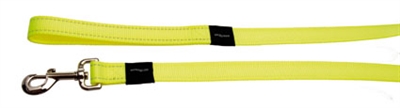 Rogz for dogs fanbelt long lijn geel